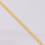 Pulso Chino 1.9g / 18.3cm / 2.2mm Oro Amarillo 18K