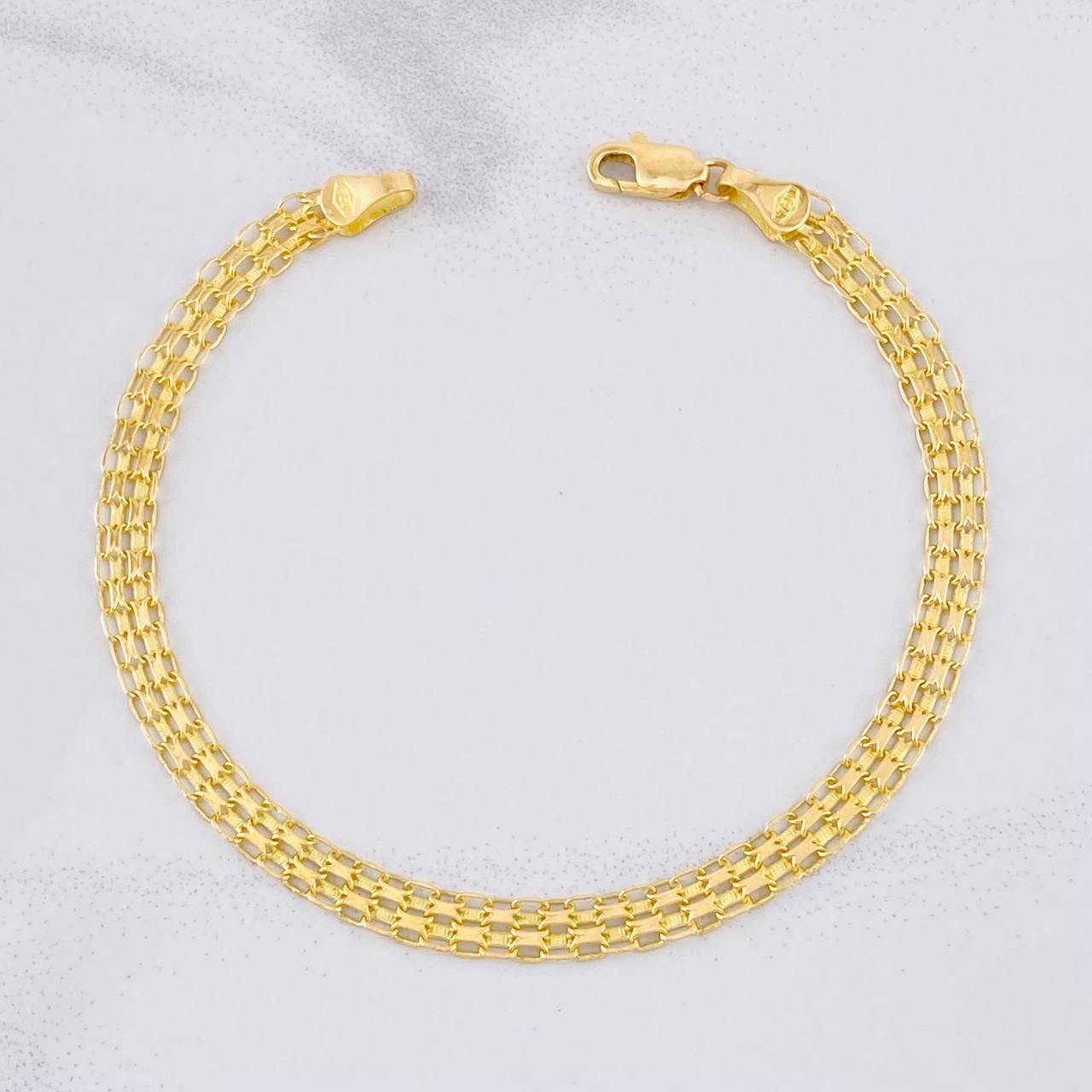 Pulso Chino 5g / 21.1cm / 5.1mm Oro Amarillo 18K