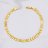 Pulso Chino 5g / 21.1cm / 5.1mm Oro Amarillo 18K