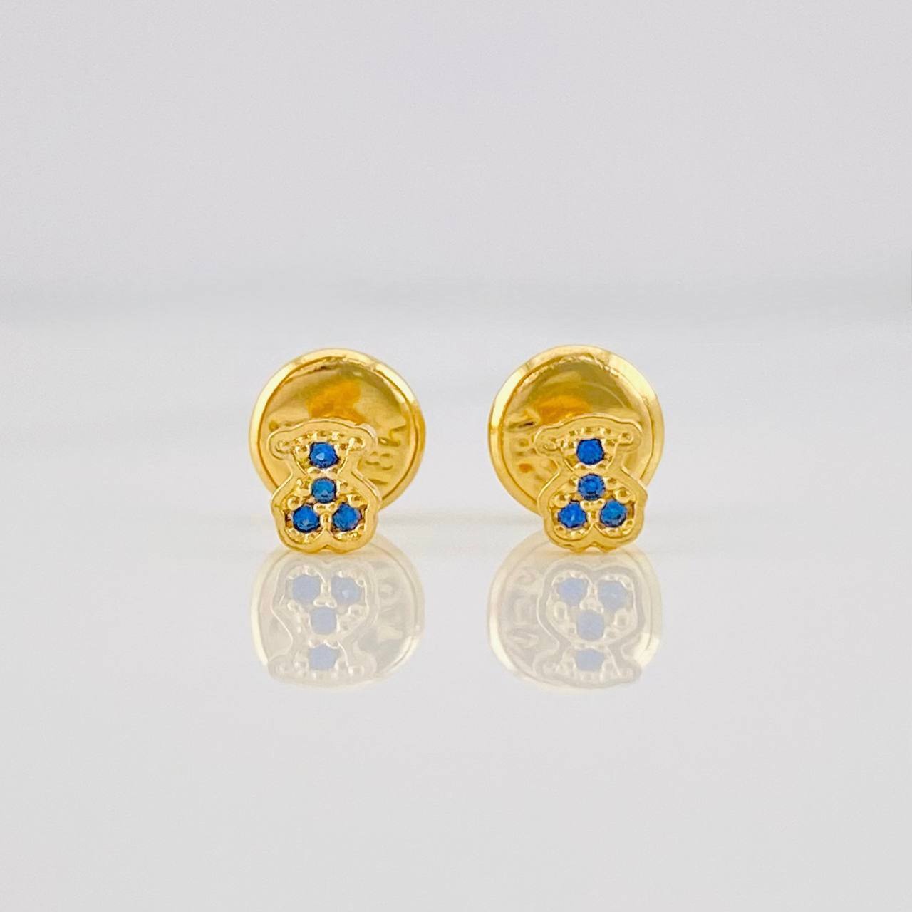 Topos Oso Ts 0.55g / 4mm Oro Amarillo 18K