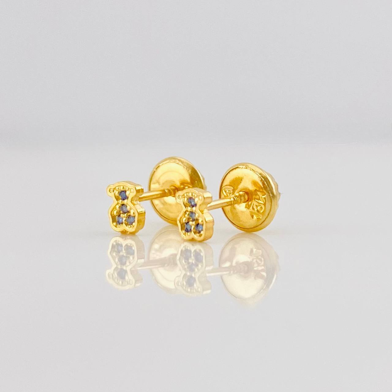 Topos Oso Ts 0.55g / 4mm Oro Amarillo 18K
