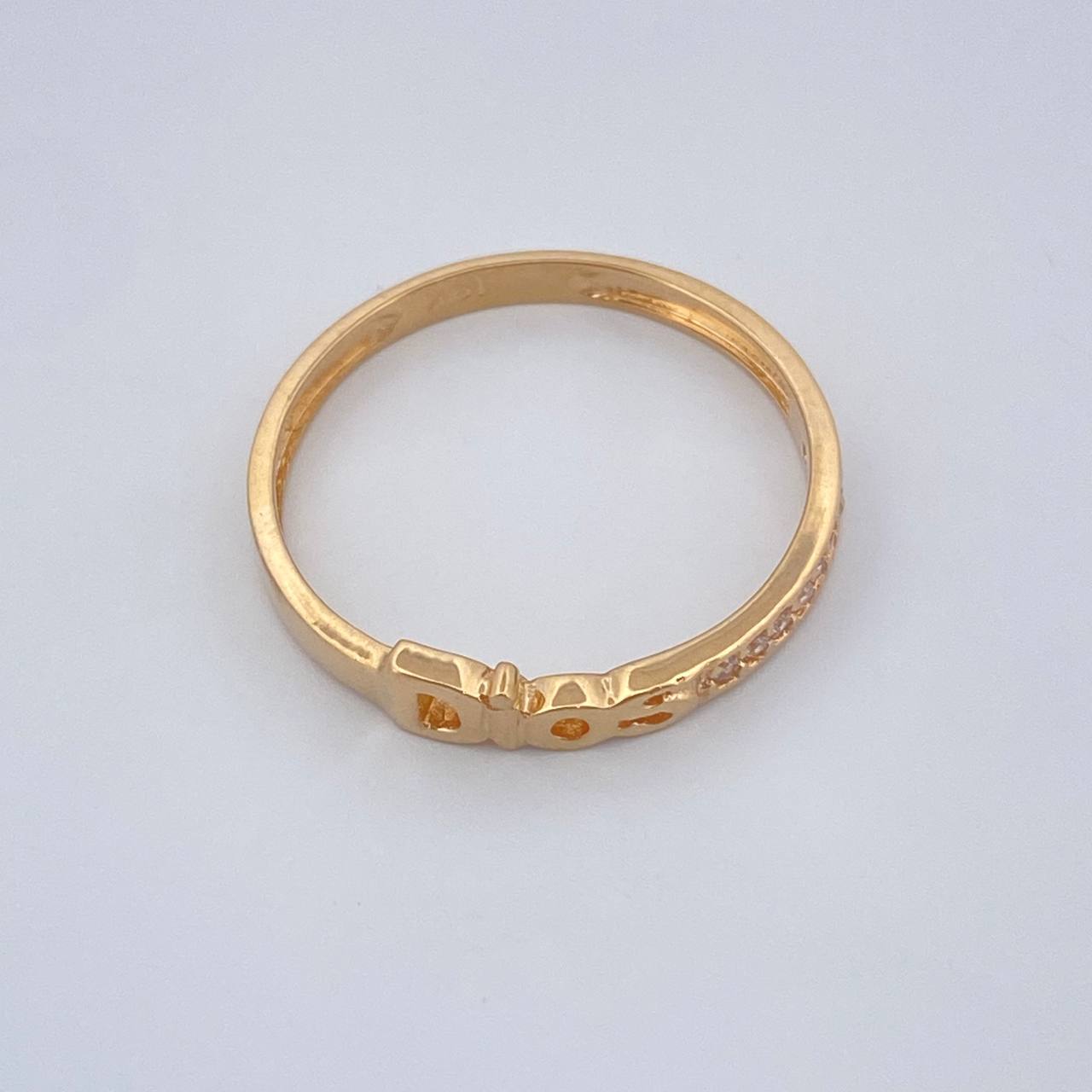 Anillo Dios 1.75gr / T7 / Oro Amarillo 18K %