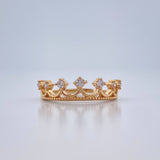 Anillo Corona 1.75gr / T5 1/2 / Oro Amarillo 18K %