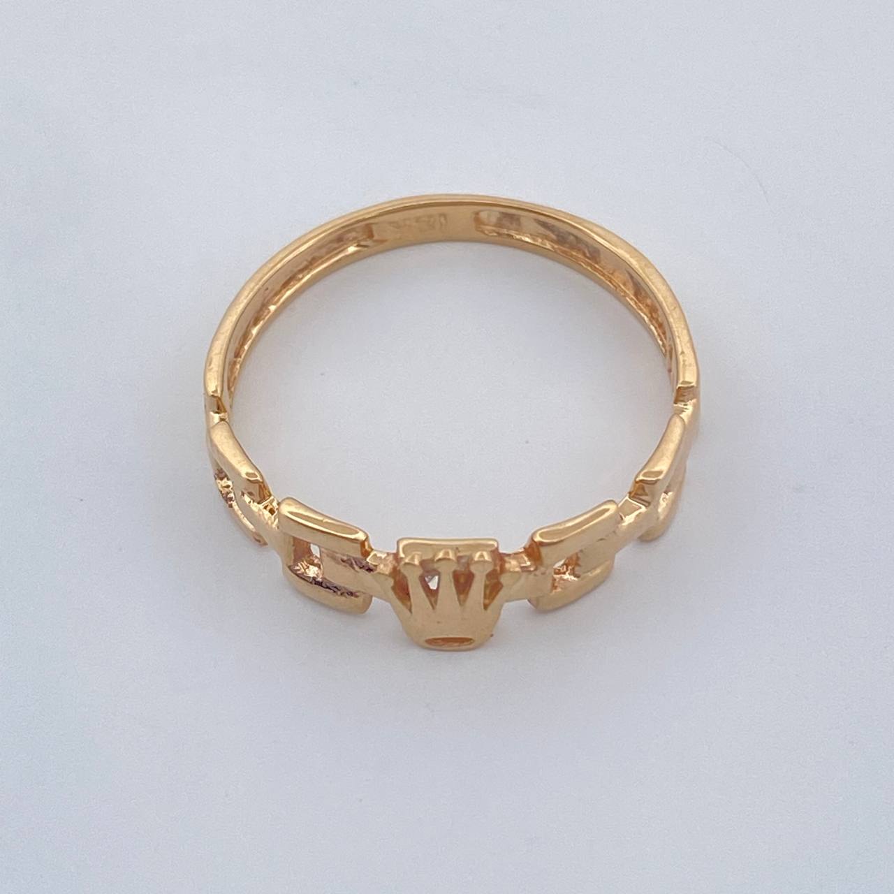 Anillo Corona Rx 1.95gr / T6 3/4 / Oro Amarillo 18K %