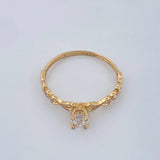 Anillo Solitario Infinitos 1.35gr / T6 3/4 / Oro Amarillo 18K %