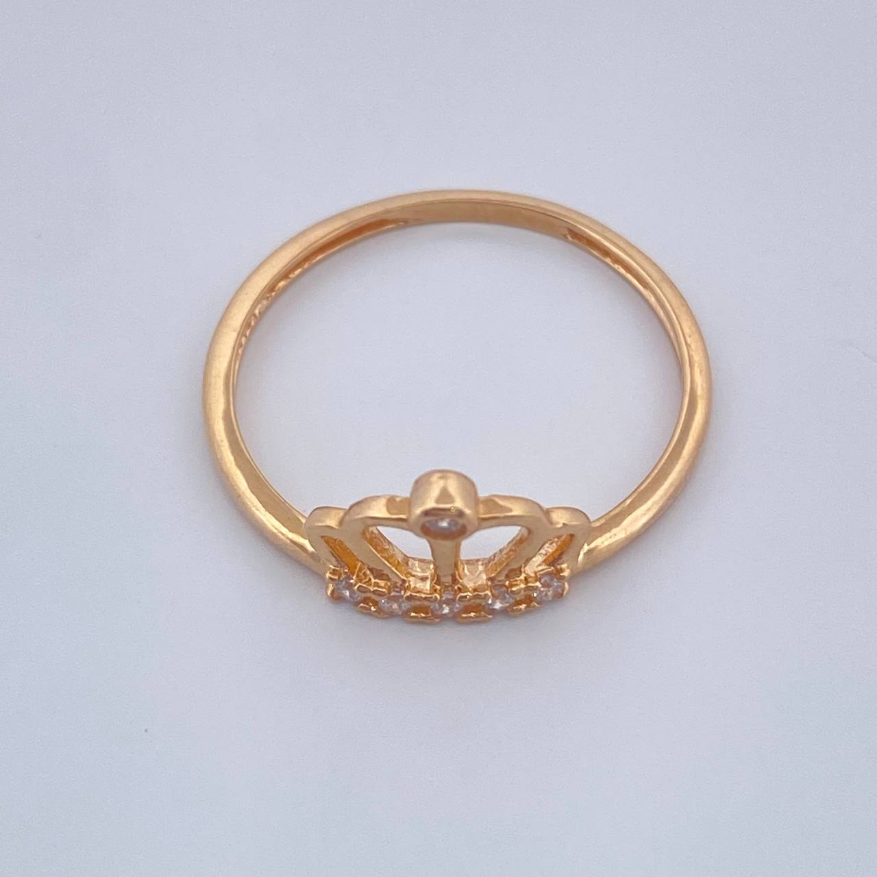 Anillo Corona 1.35gr / T6 / Oro Amarillo 18K %