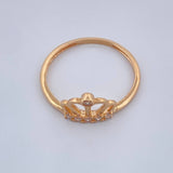 Anillo Corona 1.35gr / T6 / Oro Amarillo 18K %