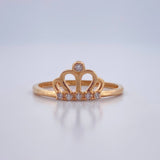 Anillo Corona 1.35gr / T6 / Oro Amarillo 18K %