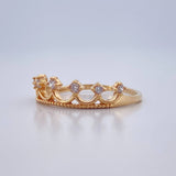Anillo Corona 1.75gr / T5 1/2 / Oro Amarillo 18K %