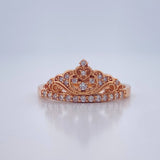 Anillo Corona 2.5gr / T7 1/2 / Oro Rosa18K %