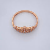 Anillo Corona 2.5gr / T7 1/2 / Oro Rosa18K %
