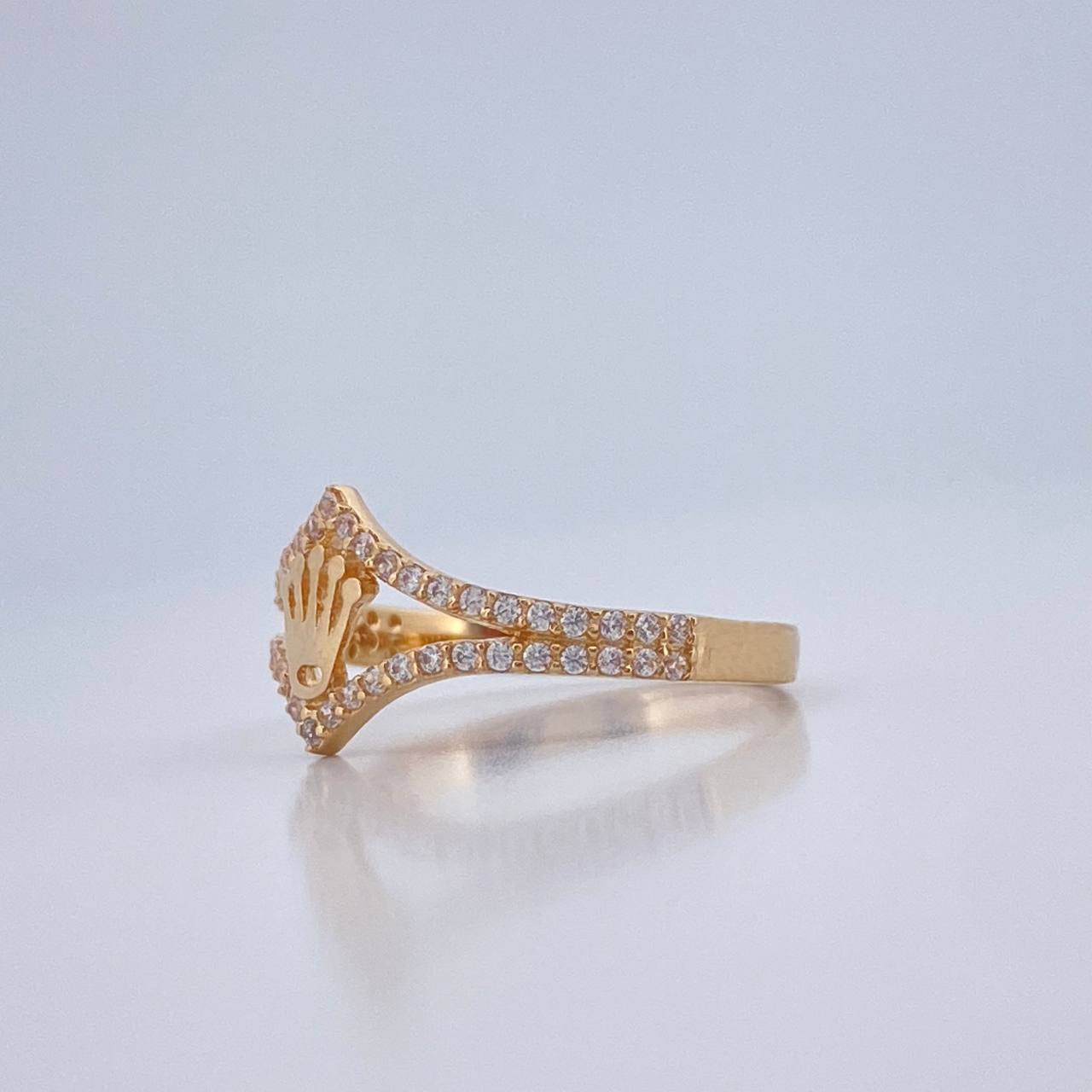 Anillo Corona Rx 1.95gr / T6 / Oro Amarillo 18K %