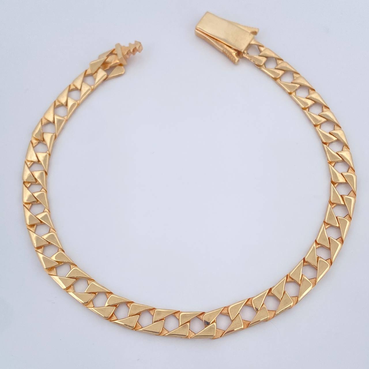 Pulso Panzer 11.8gr / 20.5cm / 5.15mm Oro Amarillo Nac.Esp. 18K %