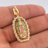Dije Virgen Guadalupe 4.5gr / 4cm / Oro Amarillo 18K %