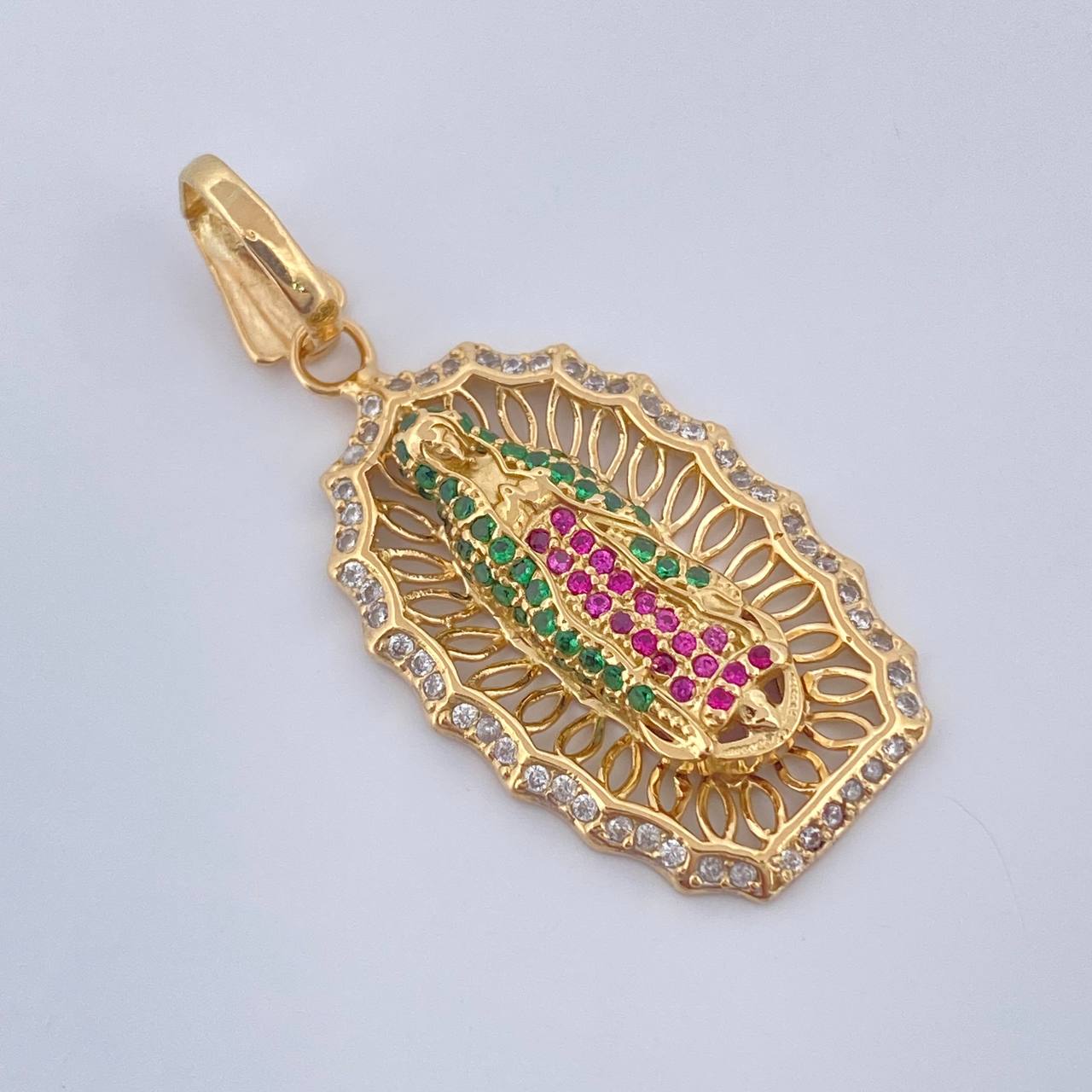 Dije Virgen Guadalupe 4.5gr / 4cm / Oro Amarillo 18K %