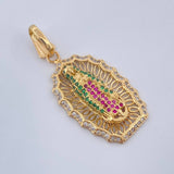 Dije Virgen Guadalupe 4.5gr / 4cm / Oro Amarillo 18K %