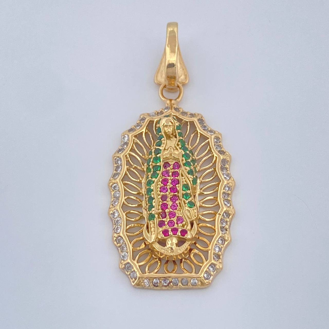 Dije Virgen Guadalupe 4.5gr / 4cm / Oro Amarillo 18K %