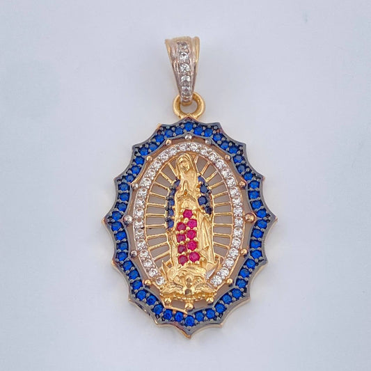 Dije Virgen Guadalupe 3.9gr / 3.3cm / Tres Oros 18K %