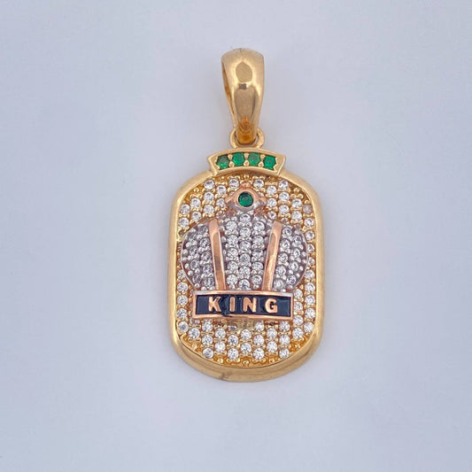 Dije Corona 4.6gr / 3cm / Tres Oros 18K %
