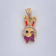 Dije Conejo 2.35gr / 2.5cm / Tres Oros  18K %
