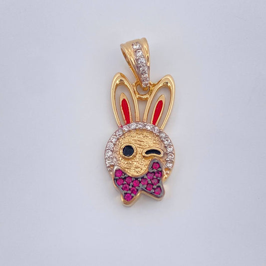 Dije Conejo 2.35gr / 2.5cm / Tres Oros  18K %