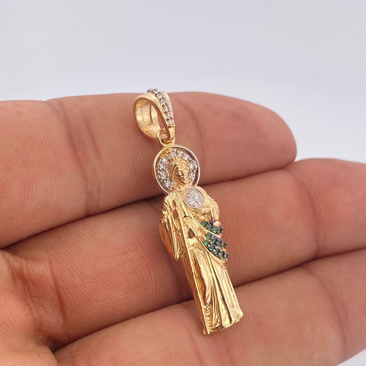 Dije San Judas 4.6gr / 4cm / Tres Oros 18K %