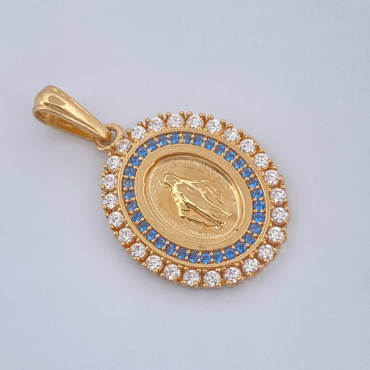 Dije Virgen Milgrosa 2.9gr / 2.8cm / Oro Amarillo 18K %