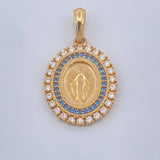 Dije Virgen Milgrosa 2.9gr / 2.8cm / Oro Amarillo 18K %