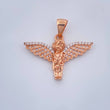 Dije Angel 3.25gr / 2.5cm / Oro Rosa Oro Blanco 18K %