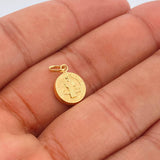 Dije San Benito 0.55gr / 1.8cm / Oro Amarillo 18K %