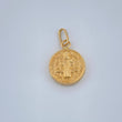 Dije San Benito 0.55gr / 1.8cm / Oro Amarillo 18K %