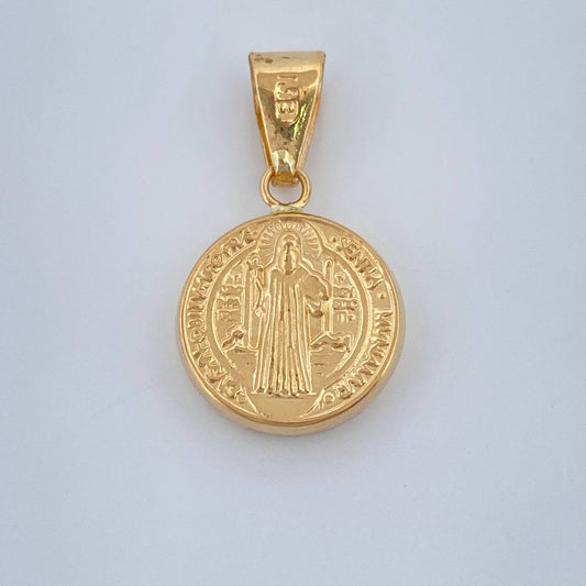 Dije San Benito 0.95gr / 2.3cm / Oro Amarillo 18K %