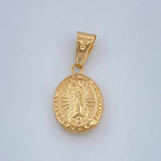 Dije Virgen De Guadalupe 0.85gr / 2.2cm / Oro Amarillo 18K %