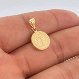 Dije San Benito 0.8gr / 2cm / Oro Amarillo 18K %