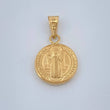 Dije San Benito 0.85gr / 2.2cm / Oro Amarillo 18K %