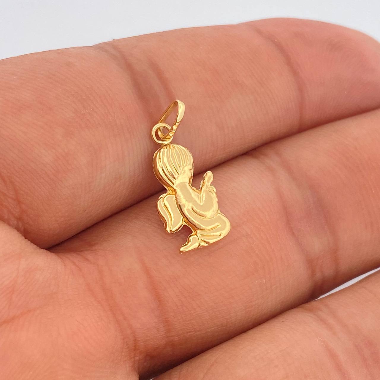 Dije Angel 0.5gr / 2cm / Oro Amarillo 18K %