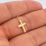 Dije Cruz 0.45gr / 2cm / Oro Amarillo 18K %