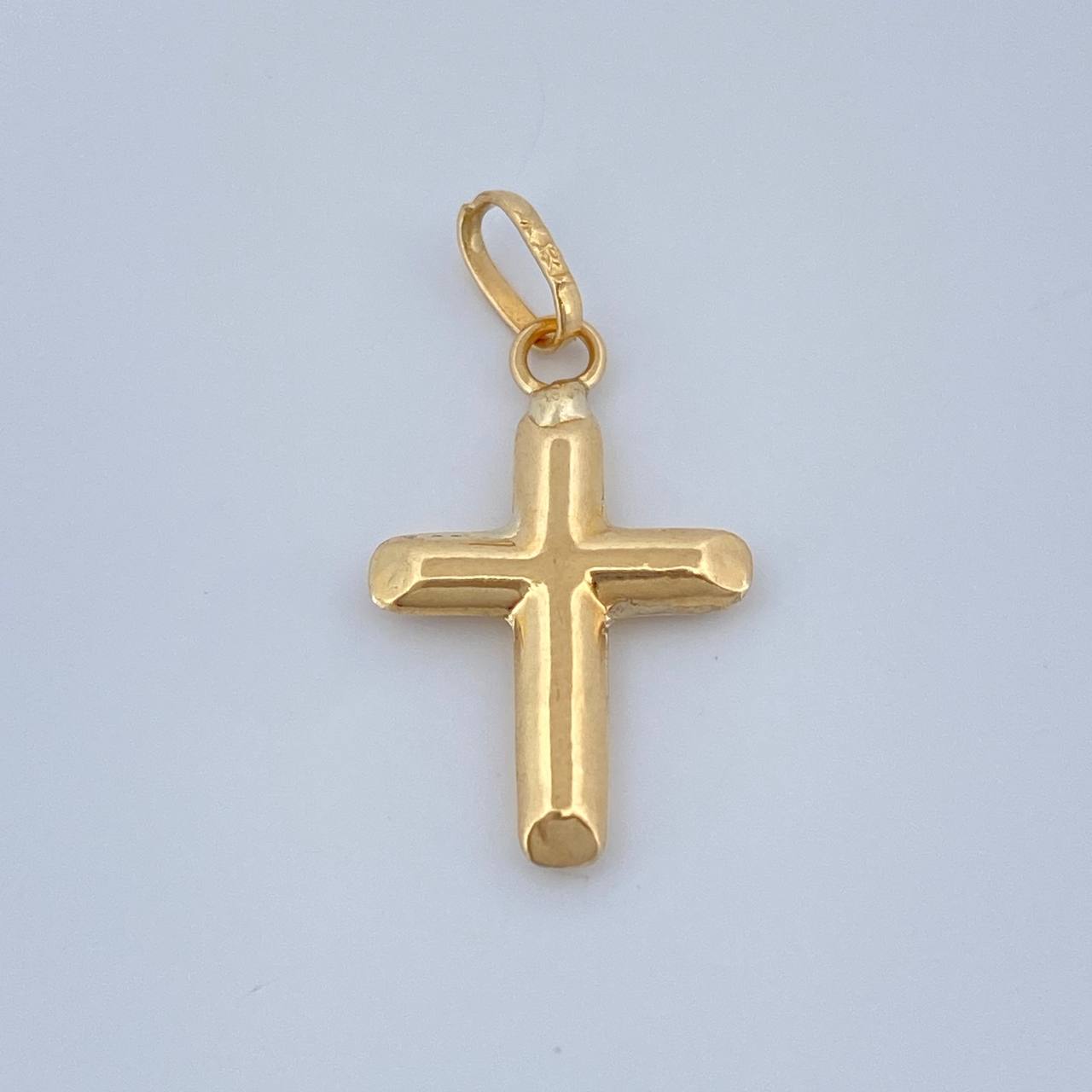 Dije Cruz 0.45gr / 2cm / Oro Amarillo 18K %