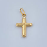 Dije Cruz 0.45gr / 2cm / Oro Amarillo 18K %