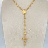Rosario Virgen Milagrosa 8.55gr / 56cm / 5mm - 4mm Oro Amarillo 18K +