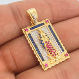 Dije Virgen De Guadalupe 7.35gr / 3.5cm / Tres Oros 18K %