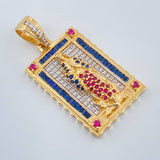 Dije Virgen De Guadalupe 7.35gr / 3.5cm / Tres Oros 18K %