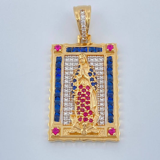Dije Virgen De Guadalupe 7.35gr / 3.5cm / Tres Oros 18K %