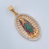 Dije Virgen De Guadalupe 4gr / 4.9cm / Tres Oros 18K %