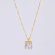 Cadena Aro Seguido Dije Cuatro Garras 2.15g / 45.4- 42.2cm / 0.9mm Oro Amarillo 18K