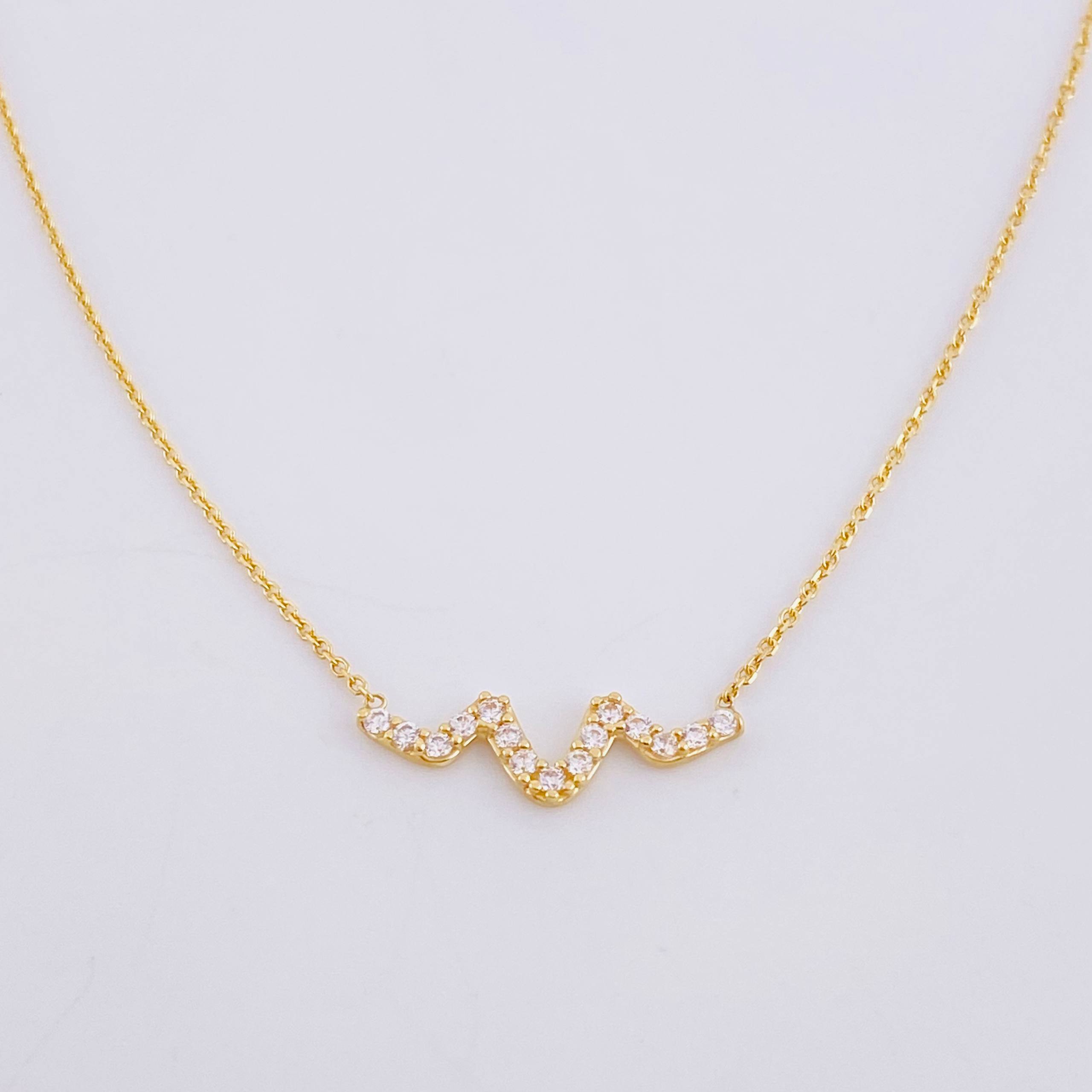 Cadena Aro Seguido Dije Linea Vida 1.8g / 45.6- 42.5cm / 1mm Oro Amarillo 18K