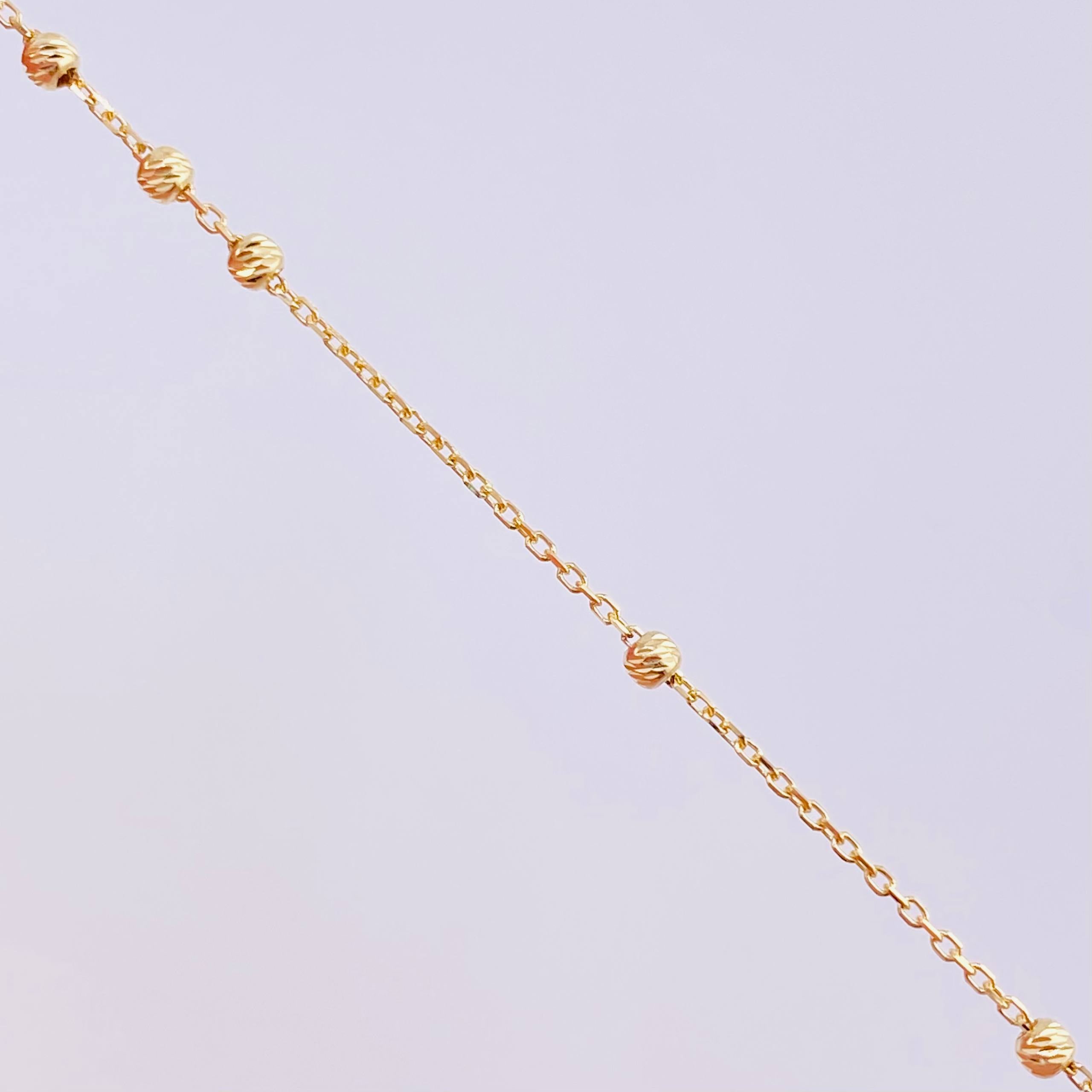 Rosario Virgen Milagrosa 3.4g / 50.1cm / 1.9mm Oro Amarillo 18K