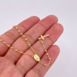 Rosario Virgen Milagrosa 4.05g / 50.2cm / 2mm Oro Amarillo 18K