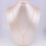 Rosario Virgen Milagrosa 4.05g / 50.2cm / 2mm Oro Amarillo 18K