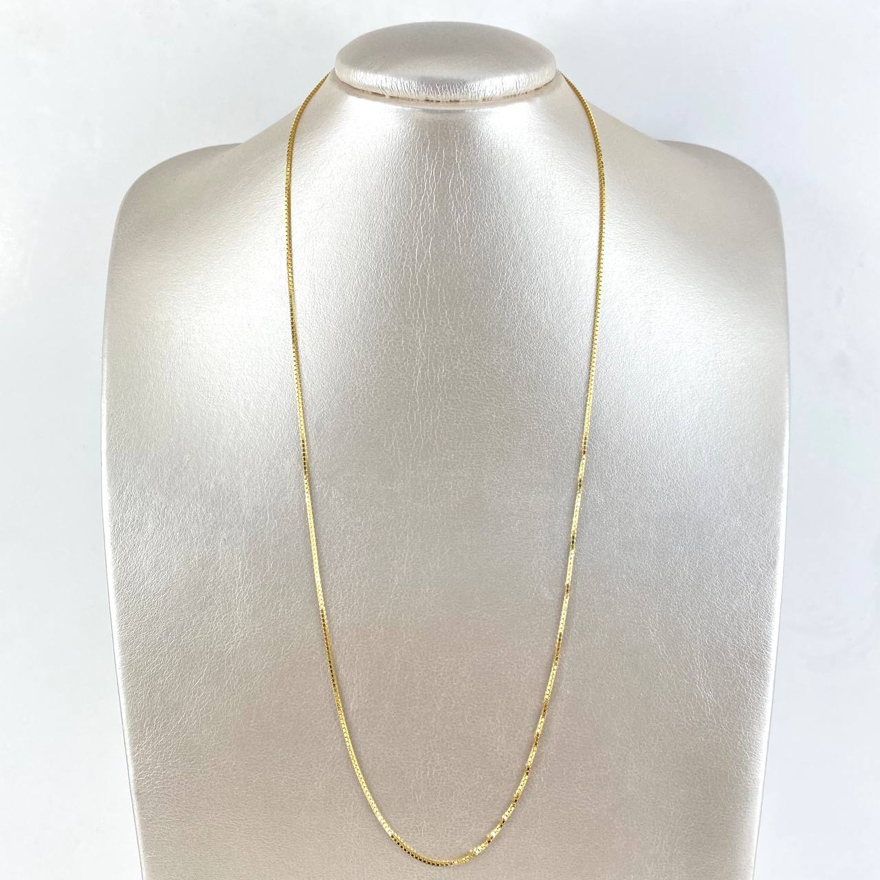 Cadena Veneciana 5.5gr / 60cm / 1.2mm Oro Amarillo +3